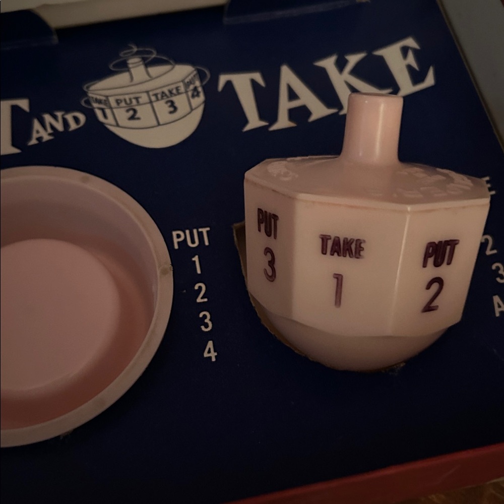 Vintage 1956 game Put and Take by Schaper creation - Picture 5 of 5